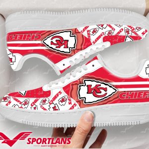 Tubopro Kansas City Chiefs NFL Air Low-Top Sneakers Shoes For Men And Women