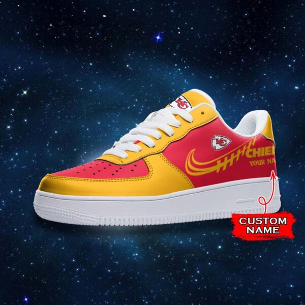 Tubopro Kansas City Chiefs NFL Air Low-Top Sneakers Shoes For Men And Women - Image 2