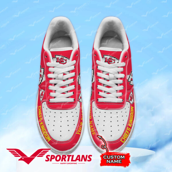Tubopro Kansas City Chiefs NFL Air Low-Top Sneakers Shoes For Men And Women - Image 2