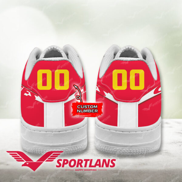 Tubopro Kansas City Chiefs NFL Air Low-Top Sneakers Shoes For Men And Women - Image 3