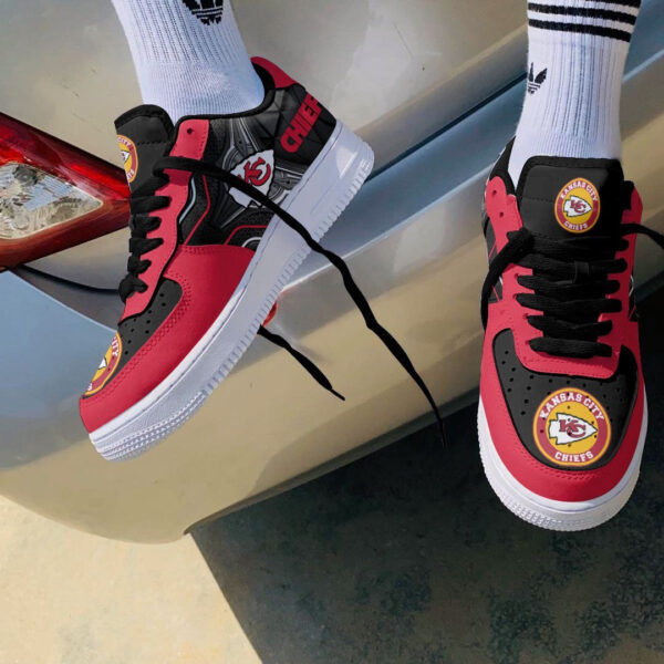 Tubopro Kansas City Chiefs NFL Air Low-Top Sneakers Shoes For Men And Women