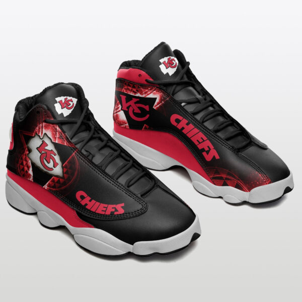 Tubopro Kansas City Chiefs NFL AJ13 Sneakers Shoes For Men And Women - Image 2