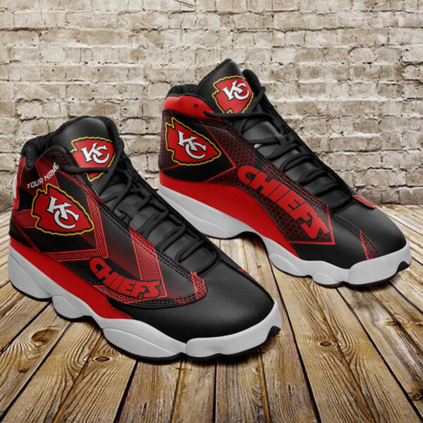 Tubopro Kansas City Chiefs NFL AJ13 Sneakers Shoes For Men And Women - Image 2