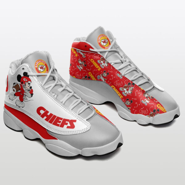 Tubopro Kansas City Chiefs NFL AJ13 Sneakers Shoes For Men And Women - Image 2