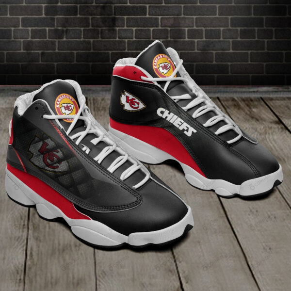 Tubopro Kansas City Chiefs NFL AJ13 Sneakers Shoes For Men And Women - Image 2