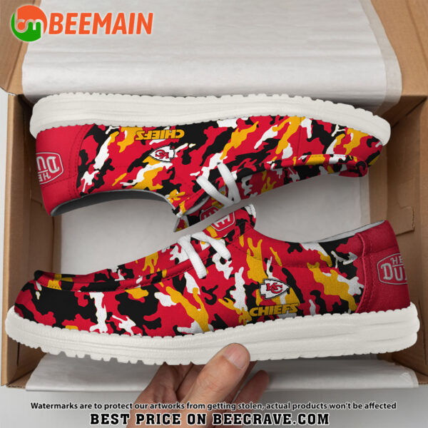 Tubopro Kansas City Chiefs Personalized Hey Dude Shoes For Men And Women - Image 4