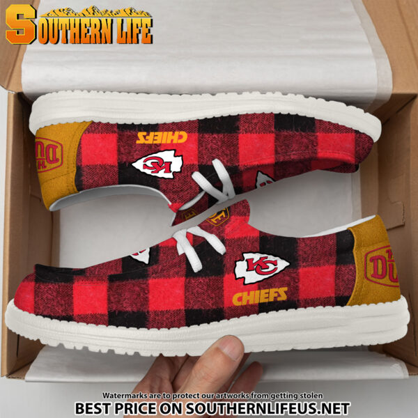 Tubopro Kansas City Chiefs Personalized Hey Dude Shoes For Men And Women - Image 4