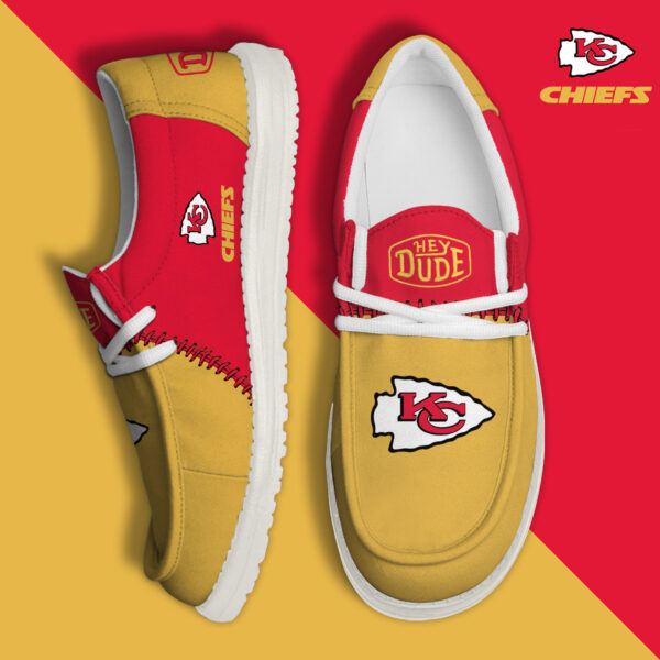 Tubopro Kansas City Chiefs Personalized Hey Dude Shoes For Men And Women