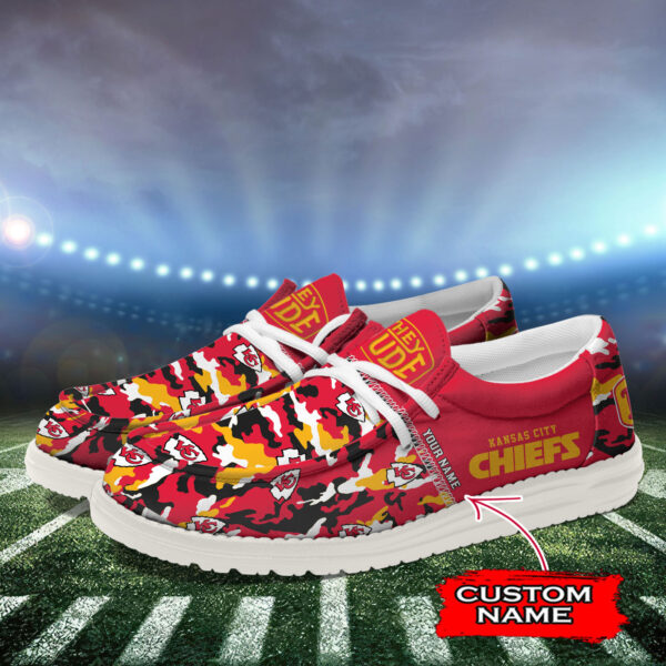 Tubopro Kansas City Chiefs Personalized Hey Dude Shoes For Men And Women - Image 3