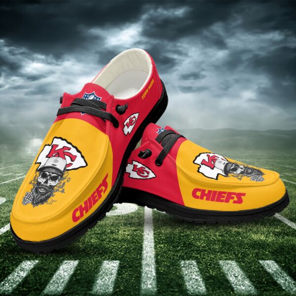 Tubopro Kansas City Chiefs Personalized Hey Dude Shoes For Men And Women - Image 2