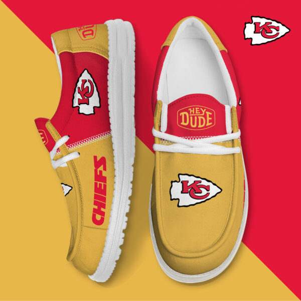 Tubopro Kansas City Chiefs Personalized Hey Dude Shoes For Men And Women
