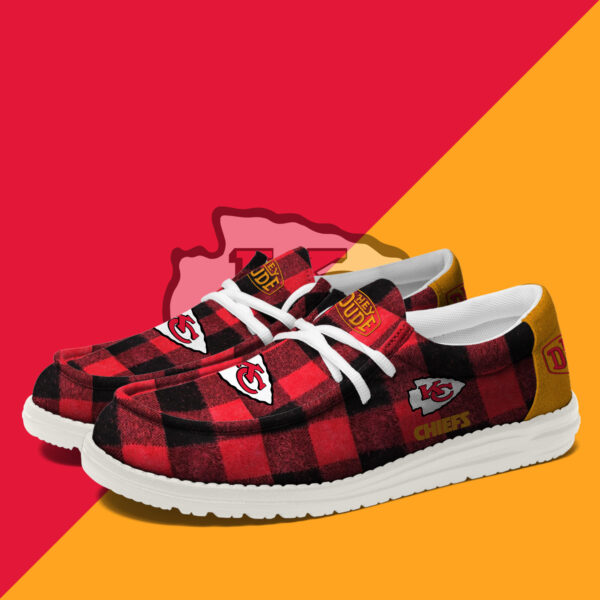 Tubopro Kansas City Chiefs Personalized Hey Dude Shoes For Men And Women - Image 2