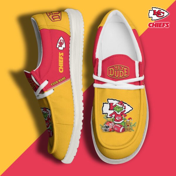Tubopro Kansas City Chiefs Personalized Hey Dude Shoes For Men And Women - Image 2
