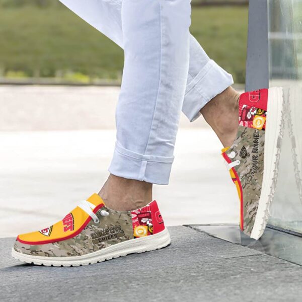 Tubopro Kansas City Chiefs Personalized Hey Dude Shoes For Men And Women - Image 4