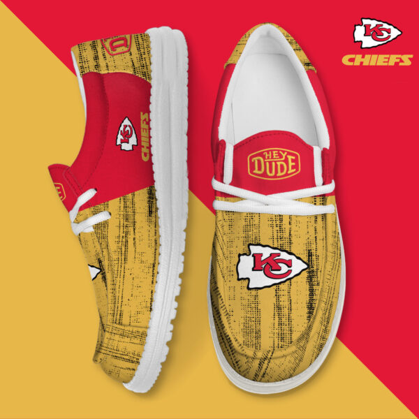 Tubopro Kansas City Chiefs Personalized Hey Dude Shoes For Men And Women