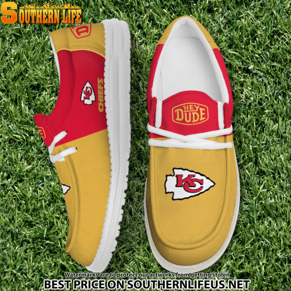 Tubopro Kansas City Chiefs Personalized Hey Dude Shoes For Men And Women