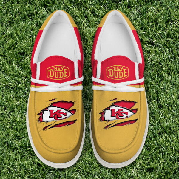Tubopro Kansas City Chiefs Personalized Hey Dude Shoes For Men And Women - Image 5