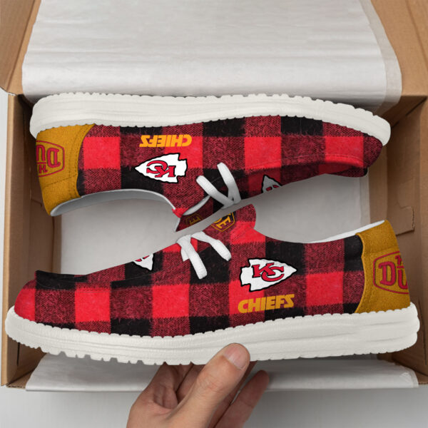 Tubopro Kansas City Chiefs Personalized Hey Dude Shoes For Men And Women - Image 5