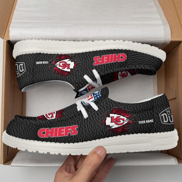 Tubopro Kansas City Chiefs Personalized Hey Dude Shoes For Men And Women - Image 2