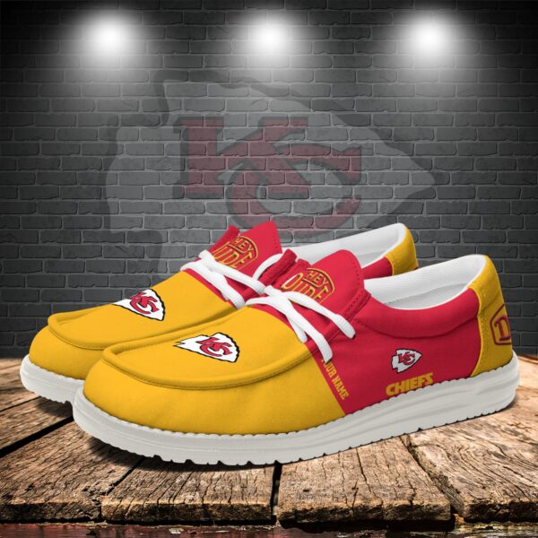 Tubopro Kansas City Chiefs Personalized Hey Dude Shoes For Men And Women - Image 3