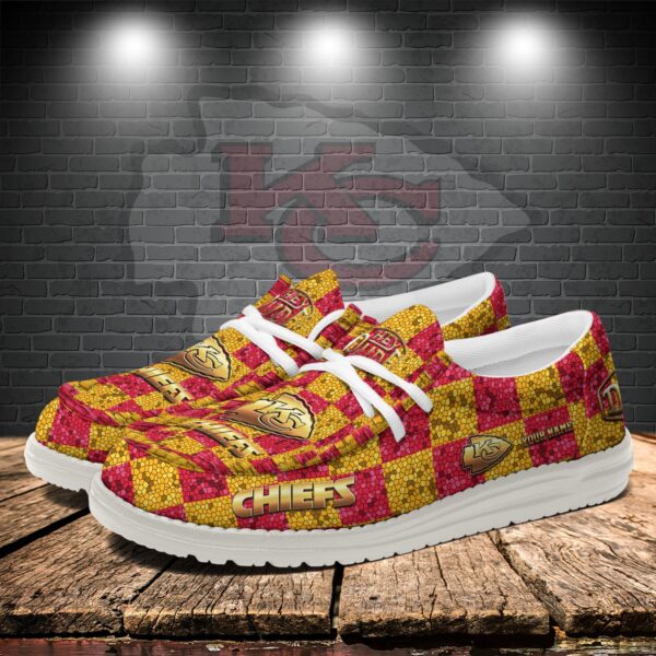 Tubopro Kansas City Chiefs Personalized Hey Dude Shoes For Men And Women - Image 3