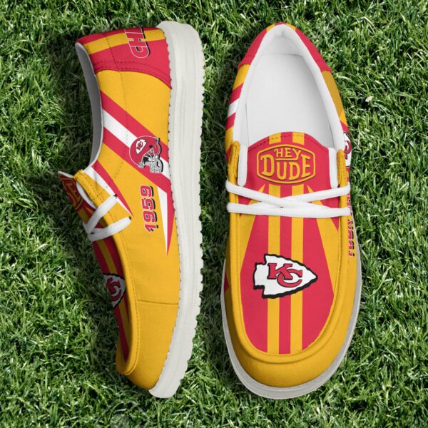 Tubopro Kansas City Chiefs Personalized Hey Dude Shoes For Men And Women