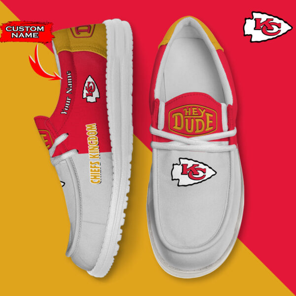 Tubopro Kansas City Chiefs Personalized Hey Dude Shoes For Men And Women