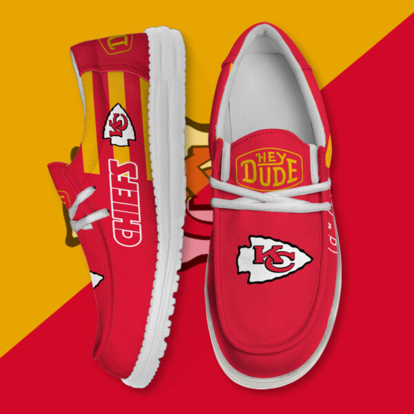 Tubopro Kansas City Chiefs Personalized Hey Dude Shoes For Men And Women