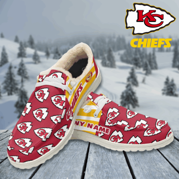 Tubopro Kansas City Chiefs Personalized Hey Dude Shoes For Men And Women - Image 2