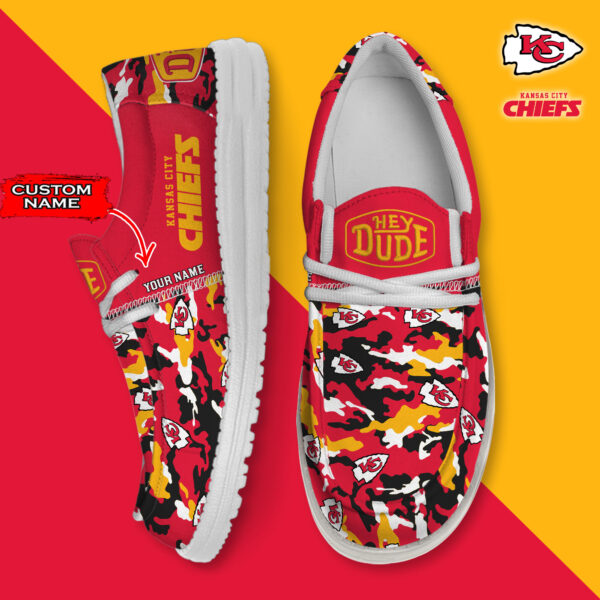 Tubopro Kansas City Chiefs Personalized Hey Dude Shoes For Men And Women