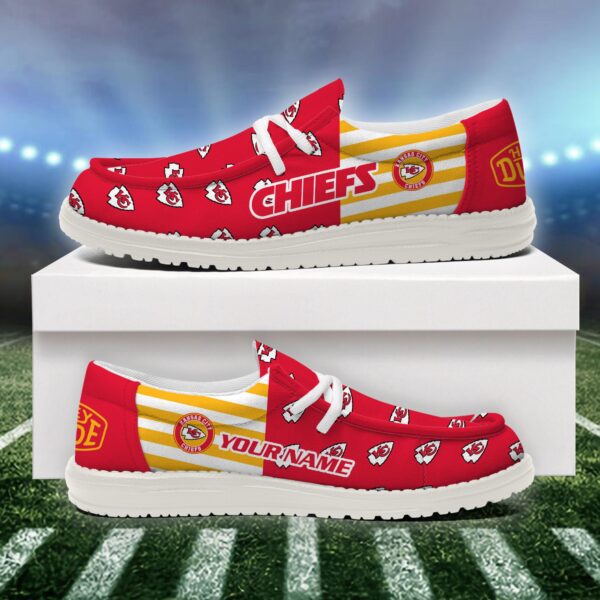 Tubopro Kansas City Chiefs Personalized Hey Dude Shoes For Men And Women - Image 2