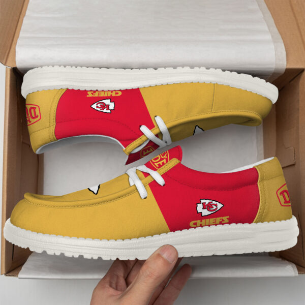 Tubopro Kansas City Chiefs Personalized Hey Dude Shoes For Men And Women - Image 2