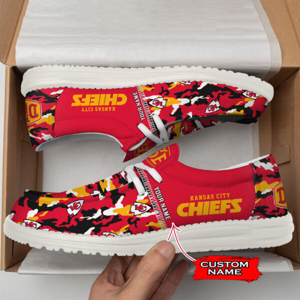 Tubopro Kansas City Chiefs Personalized Hey Dude Shoes For Men And Women - Image 2