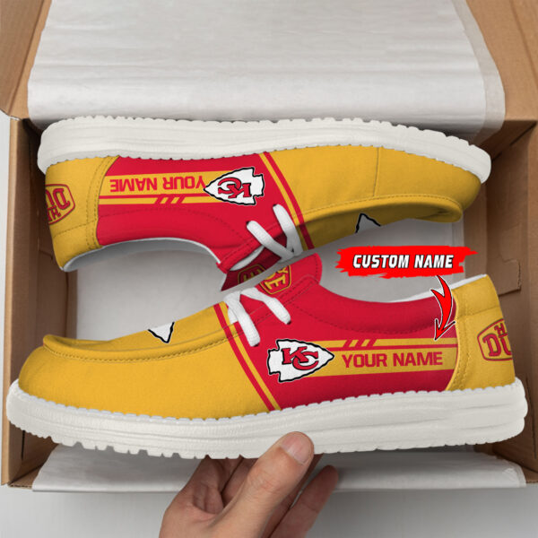 Tubopro Kansas City Chiefs Personalized Hey Dude Shoes For Men And Women - Image 2