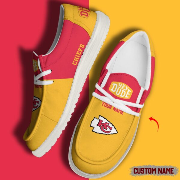 Tubopro Kansas City Chiefs Personalized Hey Dude Shoes For Men And Women