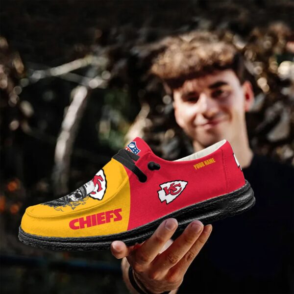 Tubopro Kansas City Chiefs Personalized Hey Dude Shoes For Men And Women - Image 6