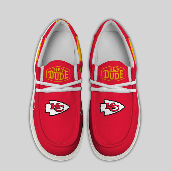 Tubopro Kansas City Chiefs Personalized Hey Dude Shoes For Men And Women - Image 4