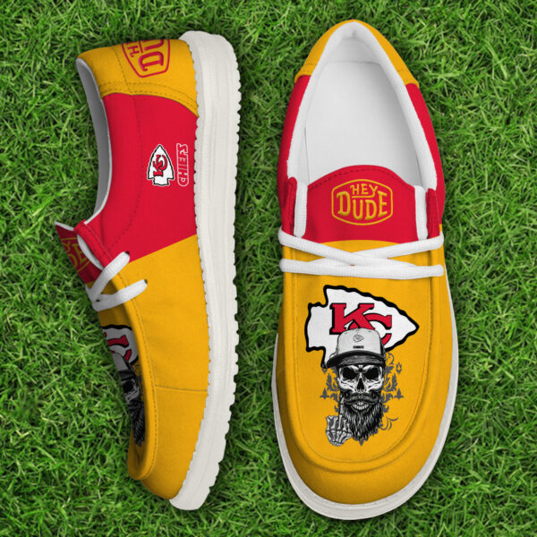 Tubopro Kansas City Chiefs Personalized Hey Dude Shoes For Men And Women