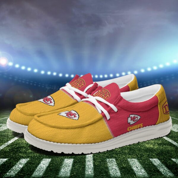 Tubopro Kansas City Chiefs Personalized Hey Dude Shoes For Men And Women - Image 3