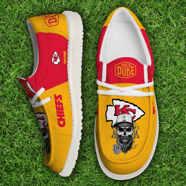 Tubopro Kansas City Chiefs Personalized Hey Dude Shoes For Men And Women