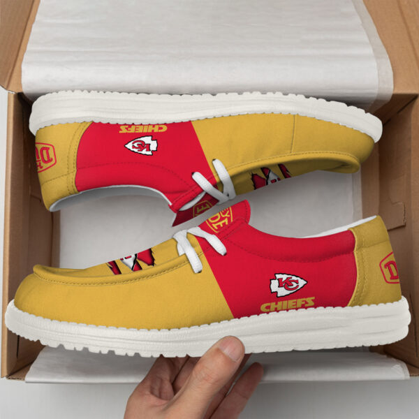 Tubopro Kansas City Chiefs Personalized Hey Dude Shoes For Men And Women - Image 4
