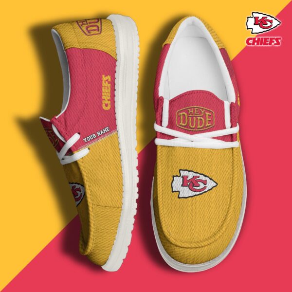 Tubopro Kansas City Chiefs Personalized Hey Dude Shoes For Men And Women