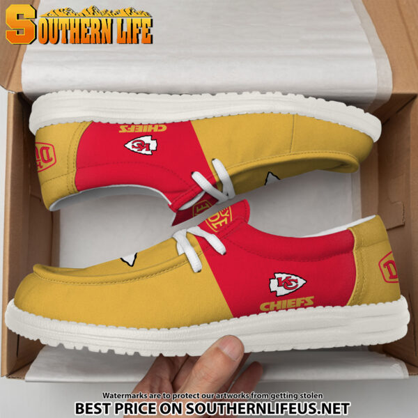 Tubopro Kansas City Chiefs Personalized Hey Dude Shoes For Men And Women - Image 4