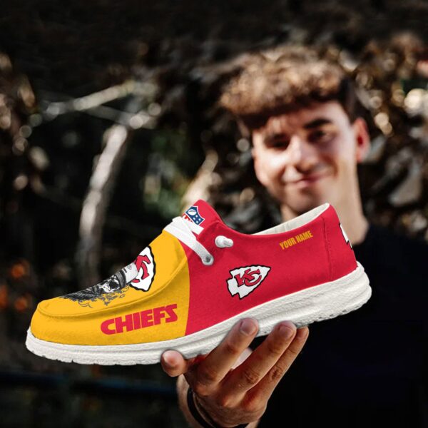 Tubopro Kansas City Chiefs Personalized Hey Dude Shoes For Men And Women - Image 5