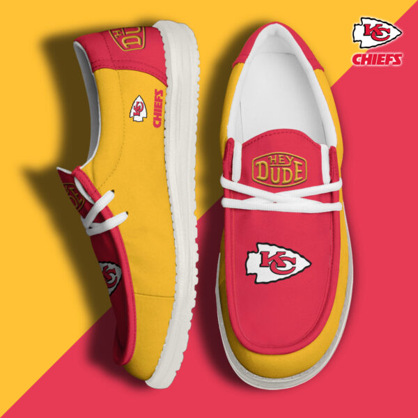 Tubopro Kansas City Chiefs Personalized Hey Dude Shoes For Men And Women