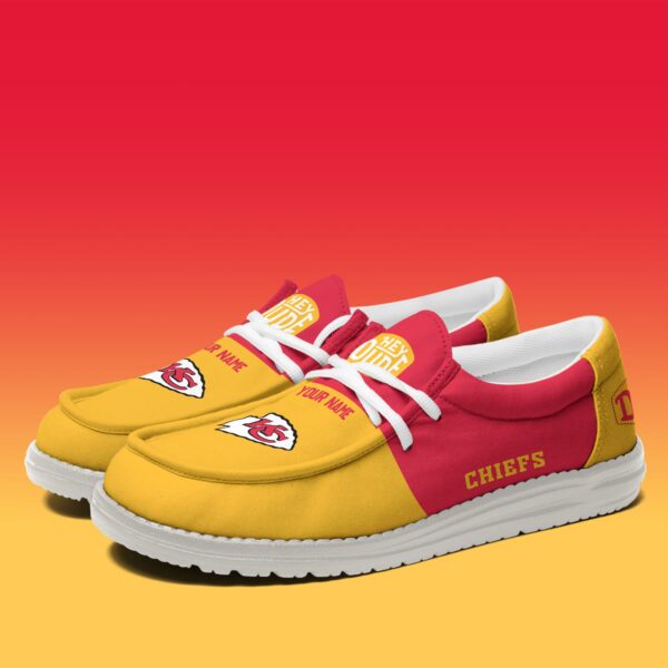 Tubopro Kansas City Chiefs Personalized Hey Dude Shoes For Men And Women - Image 3
