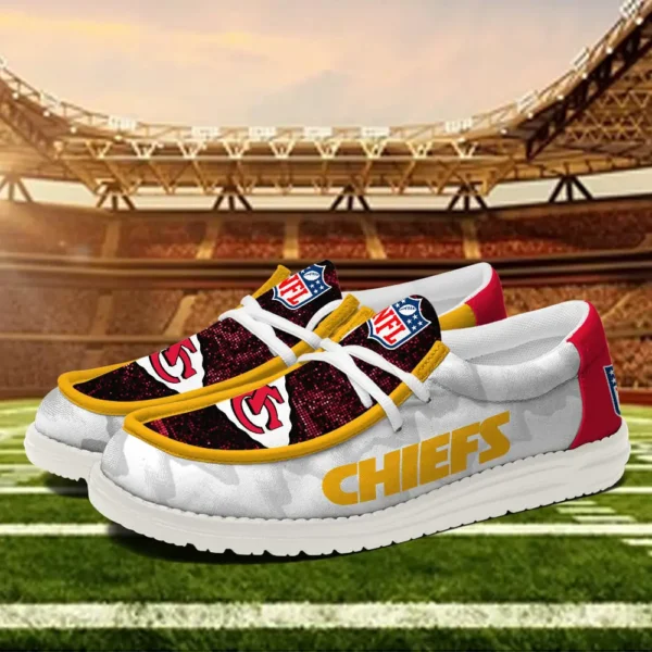 Tubopro Kansas City Chiefs Personalized Hey Dude Shoes For Men And Women