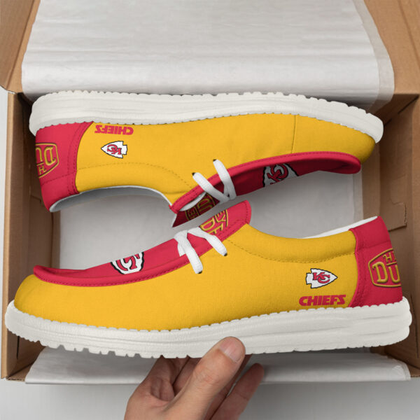Tubopro Kansas City Chiefs Personalized Hey Dude Shoes For Men And Women - Image 2