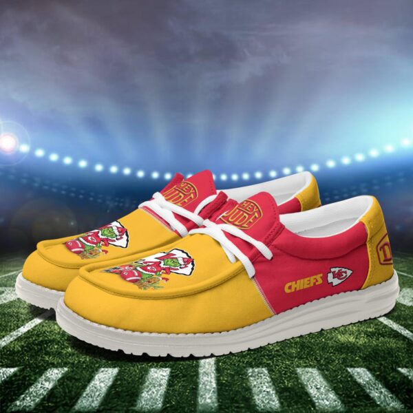 Tubopro Kansas City Chiefs Personalized Hey Dude Shoes For Men And Women - Image 4