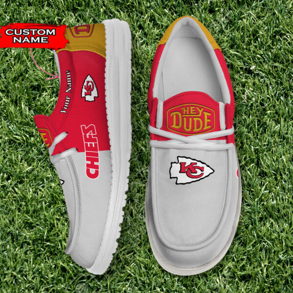 Tubopro Kansas City Chiefs Personalized Hey Dude Shoes For Men And Women